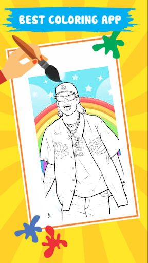 Peso Pluma Cloring Game - Screenshot 3