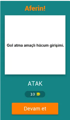 Futbol Terimleri Bilmece - Screenshot 2