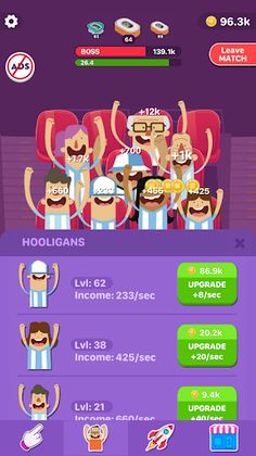 Idle Hooligans - Screenshot 1