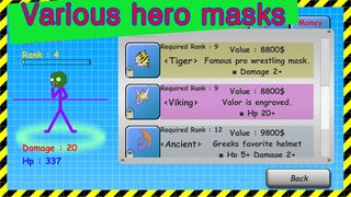 StickMan Touch Action - Screenshot 1