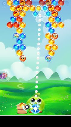 Bubble Shooter - Rescue chicks - Screenshot 2