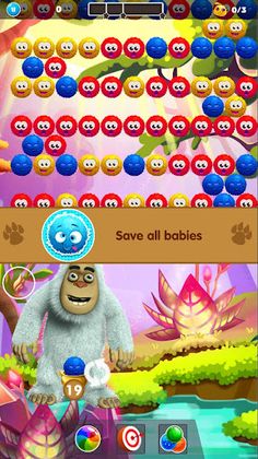 Bubble Monsters - Fun and cute - Screenshot 2