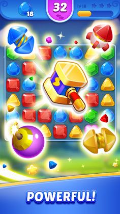 Jewel Blast Time - Match 3 - Screenshot 2