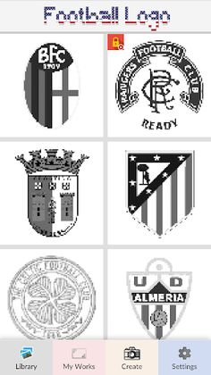 Pixel Art - Football Logo - Screenshot 2