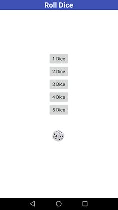 Roll Dice - Screenshot 1