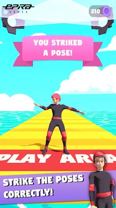 Pose Runner - Screenshot 1