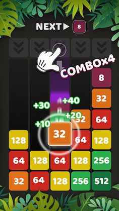 Drop Block: 2048 Number Puzzle - Screenshot 2