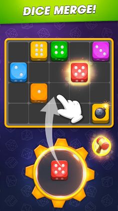 Merge Dice Match Puzzle Game - Screenshot 1