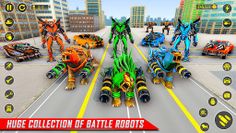Lion Robot Car Game:Robot Game - Screenshot 3