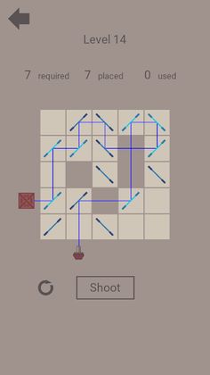Lasers & Mirrors Puzzle - Screenshot 1