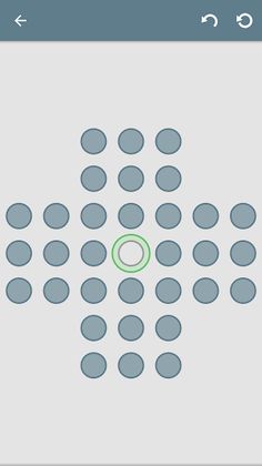 Peg Solitaire - Puzzle Game - Screenshot 1