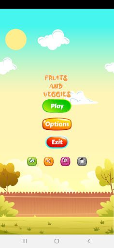 Fruits and Vegetables - Screenshot 1