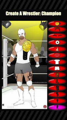 Create A Wrestler: Champion - Screenshot 2