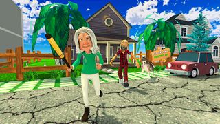 Scary Bad Granny Neighbor Game - Screenshot 1