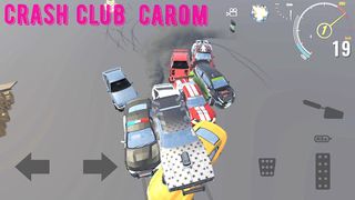 Crash Club Carom - Screenshot 1