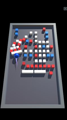 Red, White And Blue Blocks - Screenshot 3