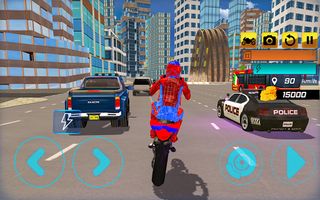Superhero Stunt Bike Simulator - Screenshot 1