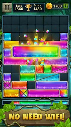 Block Drop Puzzle Jewel - Screenshot 2