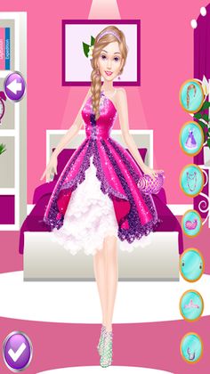 Princess Fahion dress up - Screenshot 2