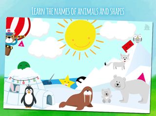Animals learn words for kids - Screenshot 2