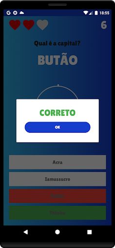 Qual é a Capital? - Quiz - Screenshot 2