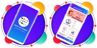 Basic Electronics and Quiz Gam - Screenshot 1