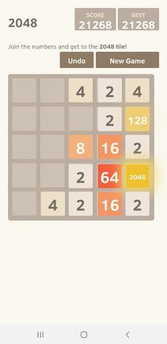 2048 - Original Maths Puzzle - Screenshot 2