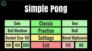 Simple Pong - Screenshot 1