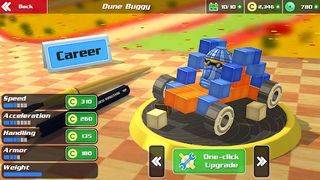 Pixel Car Racing Blocky Crash - Screenshot 2
