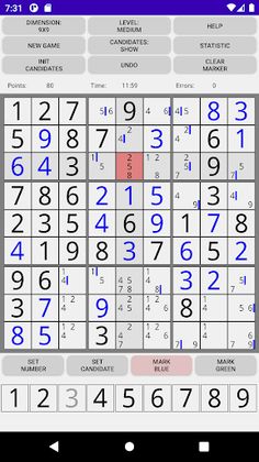 MGSudoku - Screenshot 1