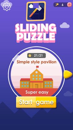 Sliding Puzzle - Brain Game - Screenshot 1