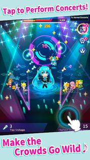 Hatsune Miku - Tap Wonder - Screenshot 2