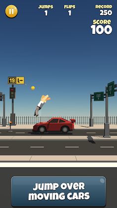 Backflipper: Flip city & space - Screenshot 3