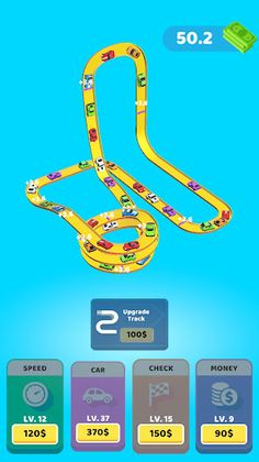 HotRoad Idle Track Builder - Screenshot 4