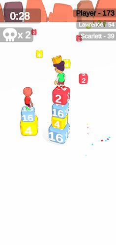 2048 Stack! 3D - Screenshot 2