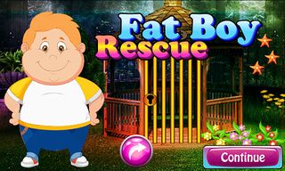 Fat Boy Rescue Game 143 - Screenshot 1