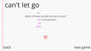 Can't Let Go - Screenshot 1