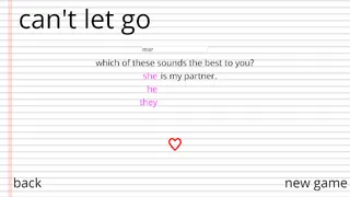 Can't Let Go - Screenshot 1