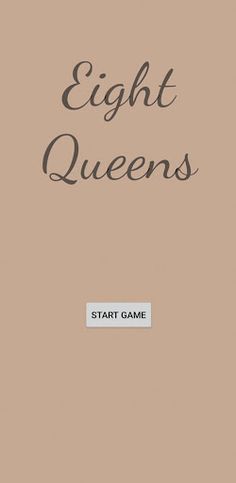 Eight Queens - Screenshot 1