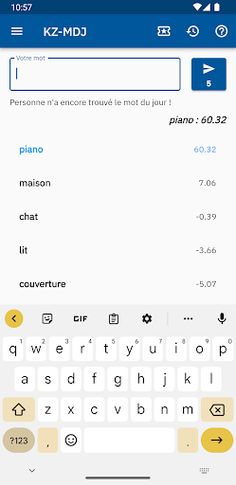 KZ-MDJ (Mot Du Jour) - Screenshot 2