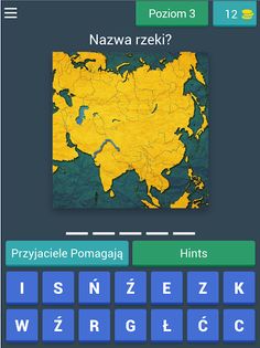 Rzeki i jeziora - quiz - Screenshot 4