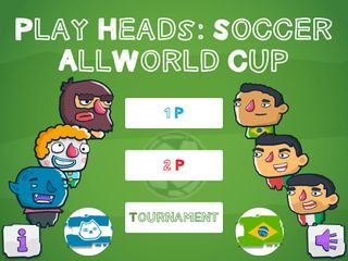PlayHeads Soccer All World Cup - Screenshot 1