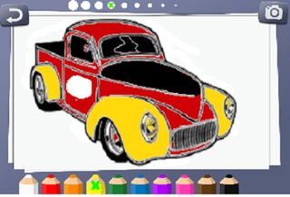 Cars Coloring Book Hot Rod - Screenshot 2