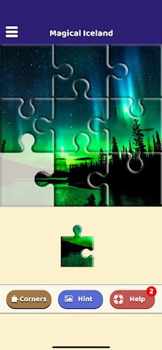 Magical Iceland Puzzle - Screenshot 1