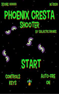 Phoenix Cresta Arcade Shooter - Screenshot 1