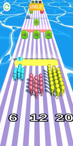 Crowd Count Pusher Run Master - Screenshot 4