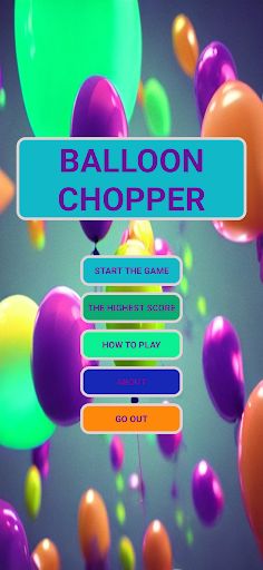 Balloon Chopper Game - Screenshot 1