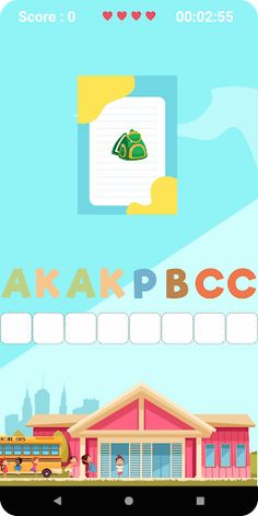 School Kidz Letter - Screenshot 3