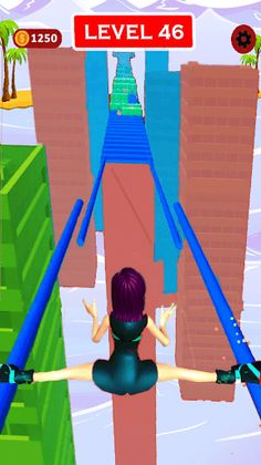 High heels 3d run dancing race - Screenshot 3
