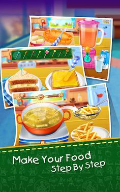School Lunch Food Maker 2 - Screenshot 1